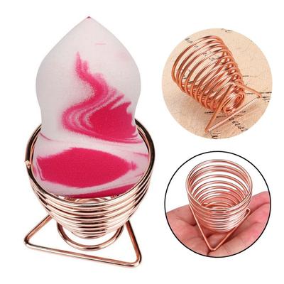 1 BUC Suport Uscare Bureți Machiaj Placă Rose Gold Suport Burete Machiaj Blender