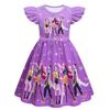 Girls Witch  Girls Flying Sleeves Children's Dress Children's A-line Skirt