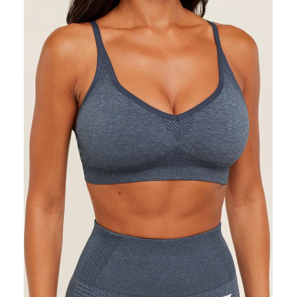 Gymshark Vital Sports Bra Gs Stealth Blue Marl B5c7s Ud7x