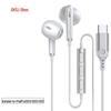 OKSJ ME545 Type-C Wired Earphones for iPhone 15
