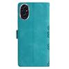 For Honor 200 Pro 5G Case Butterfly Flower Pattern Skin-Touch Leather Phone Cover