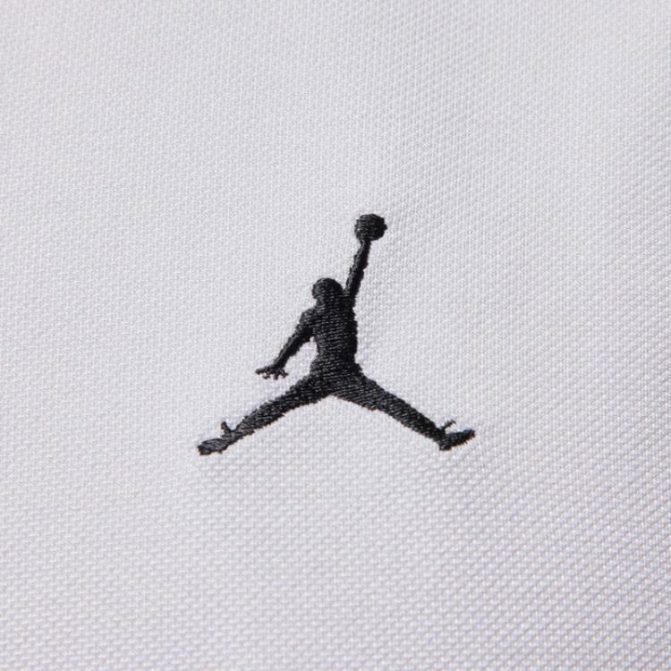 Jordan Button Logo Short Sleeve Polo Shirt Men tops IB1041-100