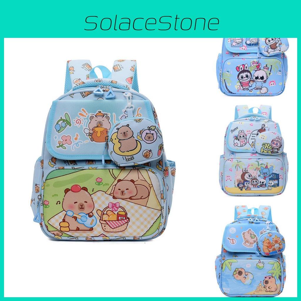 Functional Fashionable And Kids Hard Shell Backpack With Adorable Cartoon Design School For