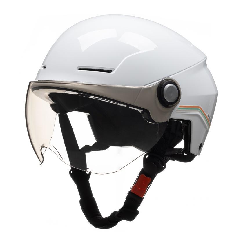 Helmet Electric Car Women's Summer Half Helmet 3C Certified Battery Motorcycle Men's Four Seasons Helmet