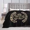 Sons of Horror Drama Anarchy Flannel Fleece Throw Blanket for Sofa Bed Couch Soft Air Conditioner Blanket All Season 80x60 Inch