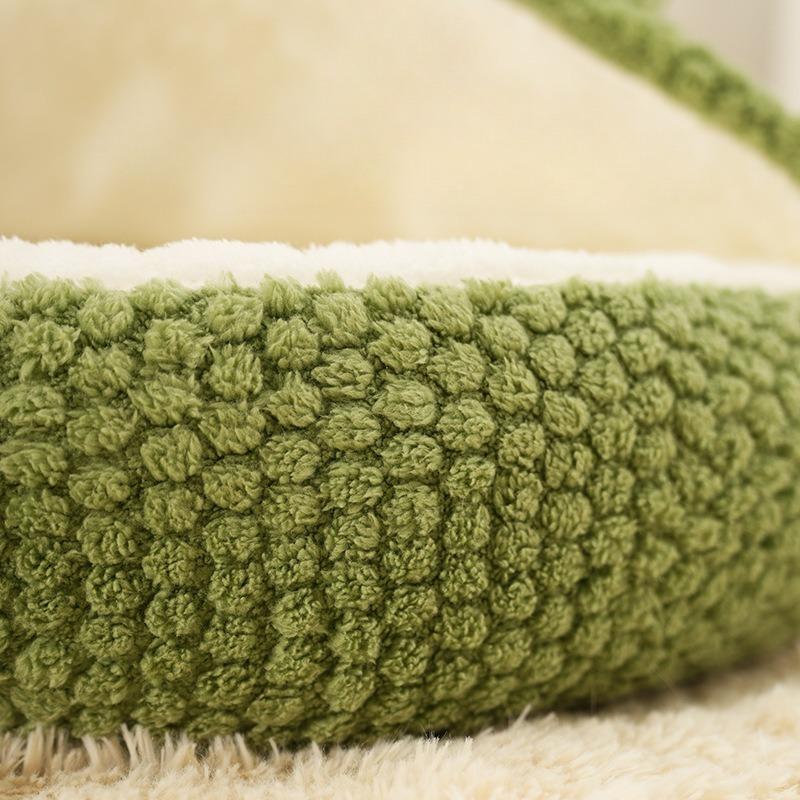 Cute Frog Series Pet Bed - Winter Cat House & Dog Bed Cartoon Animal Shaped Warm Shelter for Cats Dogs