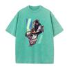 Anime Jujutsu Kaisen Choso Cool Printed T Shirt Men Manga Casual Tshirts Washed Cotton Tee Harajuku Male Vintage Loose T-shirt