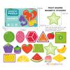 Magnetic Puzzle Toy Letters Numbers Animal Vehicle Refrigerator Sticker 8 Themes Fridge Sticker Early Educational Puzzle Toys