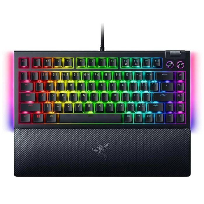 Clavier mécanique - Razer - BlackWidow V4 - Tactile - 75% - Rétroéclairé RVB