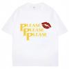 Sabrina Carpenter Letter Please New Cotton Cartoon Printed New Unisexs and Womens Fashion Casual Round Neck Short Sleeve