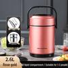 Winter Stainless Steel Insulated Multi-layer Lunch Box - Portable, Large Capacity, Keeps Food Hot for 24 Hours, Perfect for Home or Office.