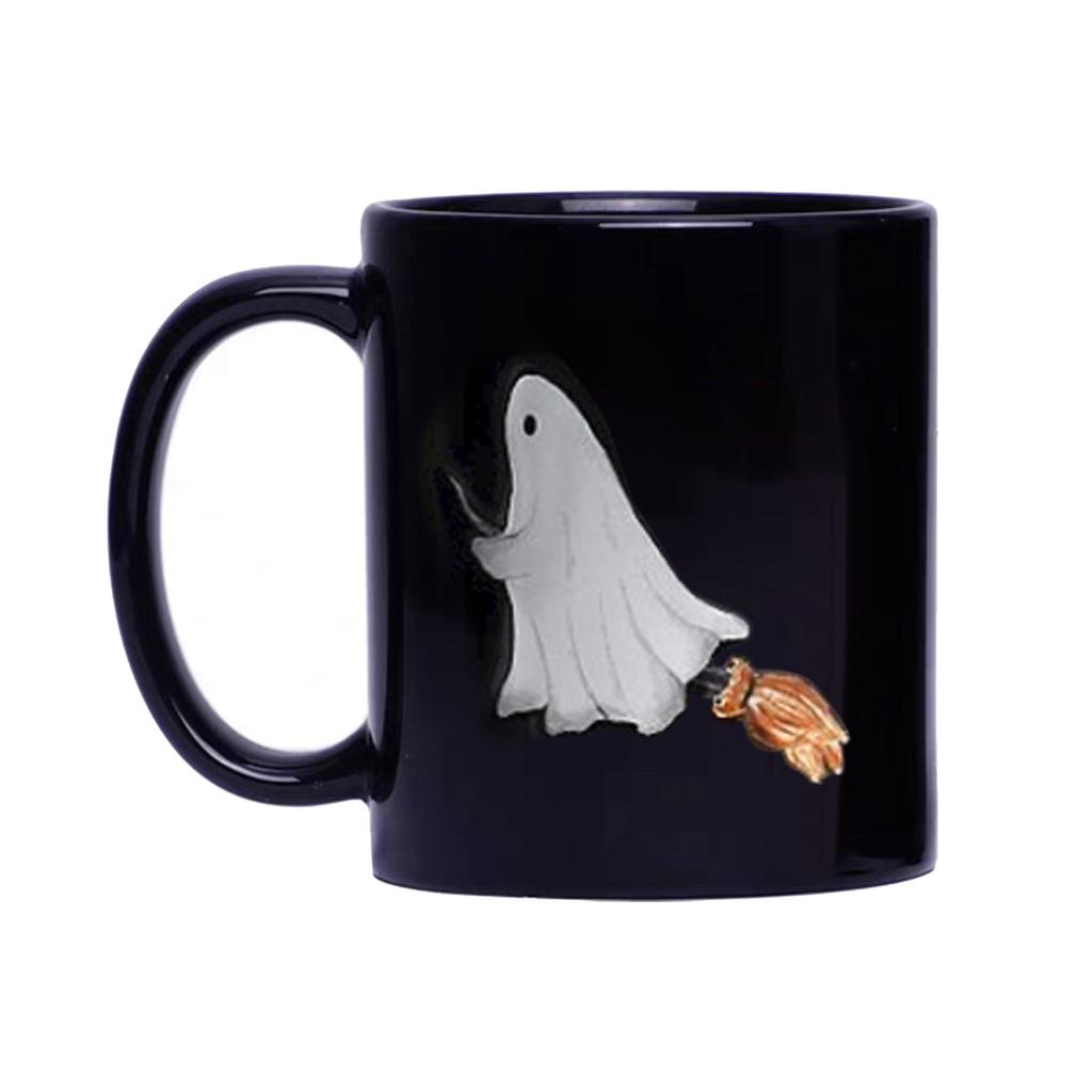 Vintage Halloween Coffee Mug for Fall Seasonal Decor and Hot Beverages