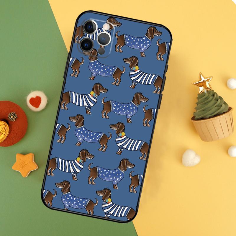 Dachshund Dackel Dog Phone Case For iPhone 17 Pro Max 17Air 16E 15 14 13 12 11 16 Pro Max Mini Shockproof Cover