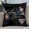 Neuer P-Pretty Little Liars Kissenbezug 3D-Druck Polyesterfaser 40*40 cm Heimsofa Zierkissenbezug Dekoration Festivalgeschenk