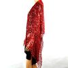 Elegant Sequined Shawl Scarf For Evening Dress Shimmering Women Fashionable Stole 1920s Styles Shoulder Wrap for Gowns