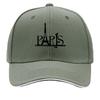 Paris Eiffel Tower Print Adjustable Snapback Hat Casual Outdoor Cap Sandwich Baseball Cap