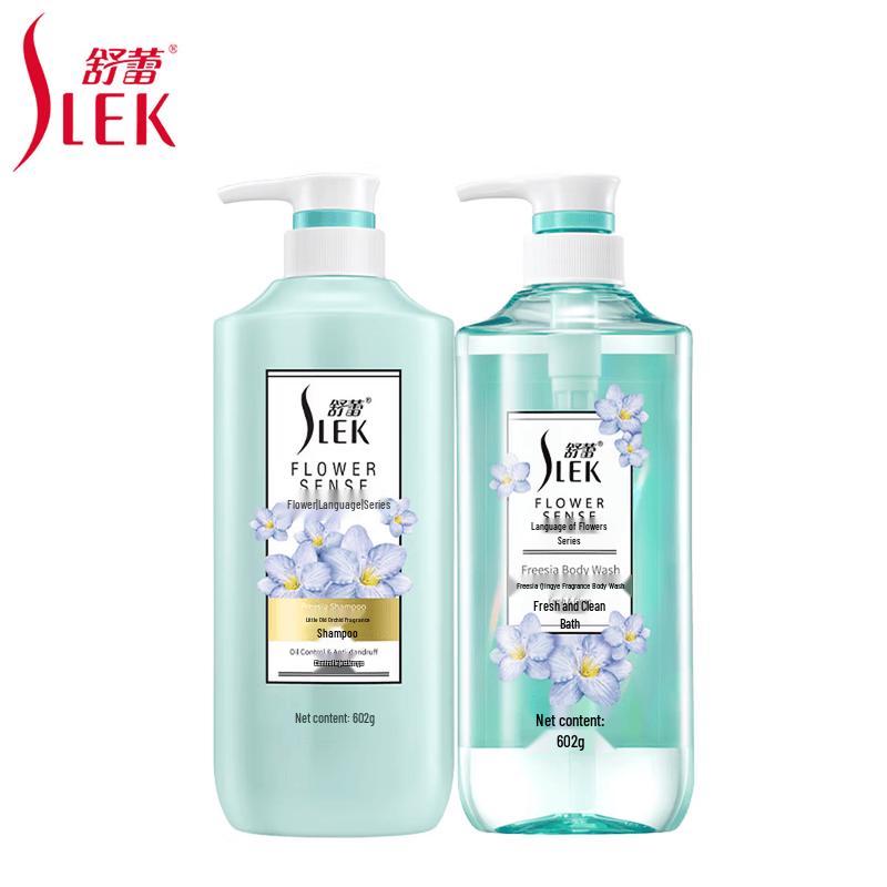 Slek Freesia Shampoo & Shower Gel Set