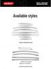 Honda Odyssey Elysion (2015-2024) Window Rain Visors - Decorative Accessories