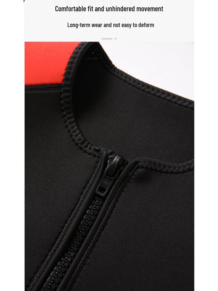 3mm Unisex Diving Vest with Hood – Warm Wetsuit for Surfing, Windsurfing & Cold Protection