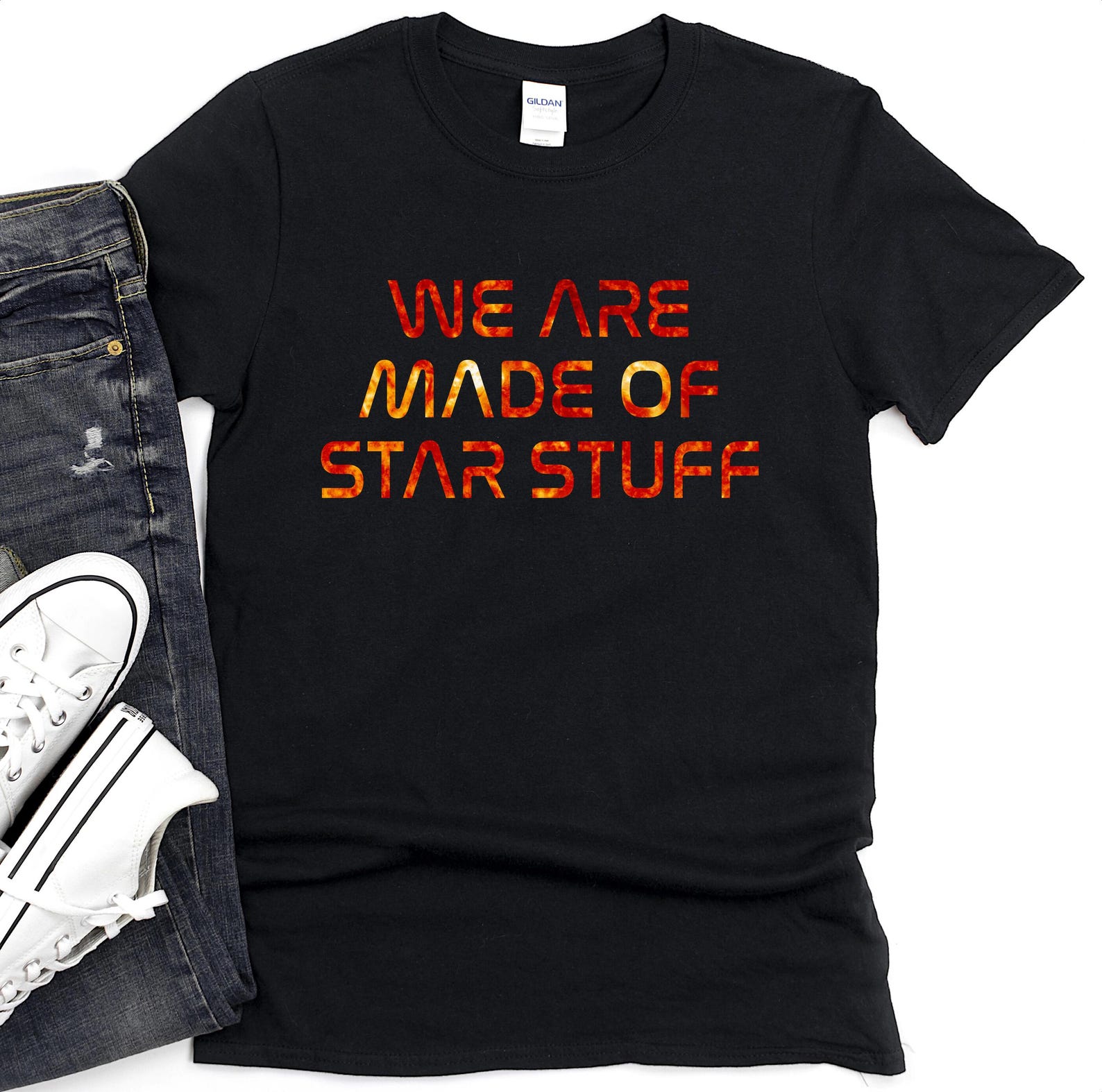 We Are Made Of Star Stuff T-Shirt | Astronomy Space Quote Tee XL