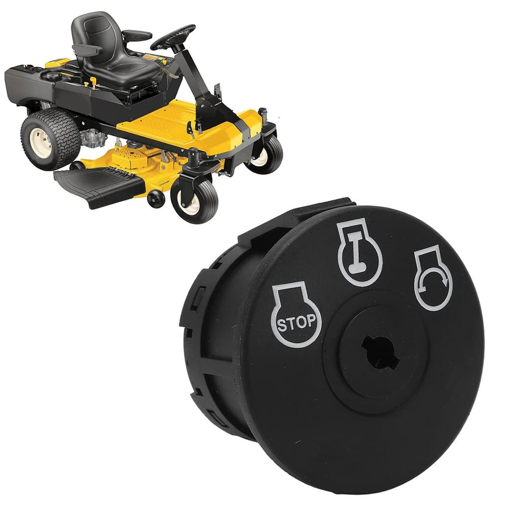 Ignition Switch 5 Terminals 3 Position Lawn Mower Starter Switch with Key 925-04228 for Craftsman