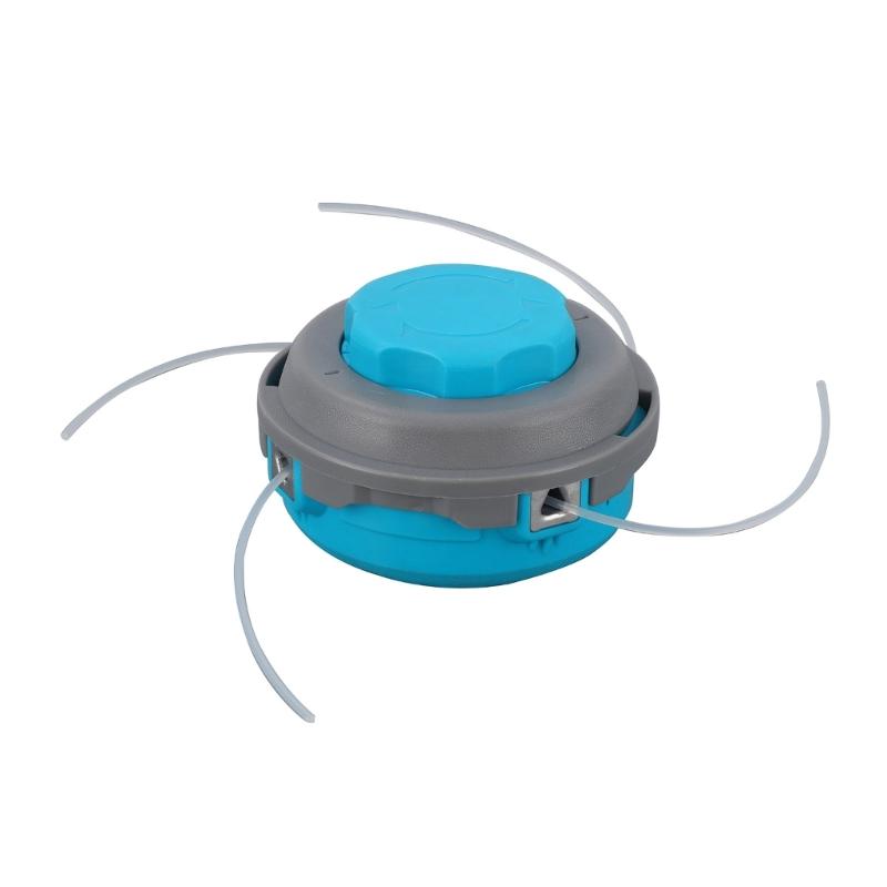 Durable 4 Line Trimmer Replacements Spool Suitable With Multiple Brands High Efficiency Cutting Nylon Head Lightweight Gardening Tool