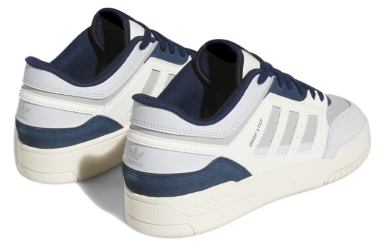Drop Step Adidas Originals Low 'Off White Halo Blue' HQ7119