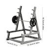Barbell Themed Pen Display Stand Paint Brush Holder Desk Pen Organizers Rack for Office Desktop Storage and Organization