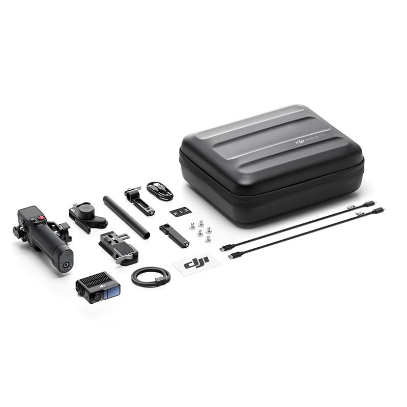 DJI Focus Pro Creator Combo AMF Lens Control System with a Maximum 20m Focus AI and FIZ Lens Control Hand Unit Range, 76,800 Points, Recognition,