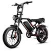 Neues E-Bike S8 2000W Doppelmotor 48V 25AH 20-Zoll Fat-Reifen, vordere und hintere Stoßdämpfung, Elektrofahrrad für Erwachsene mit Pedalen.