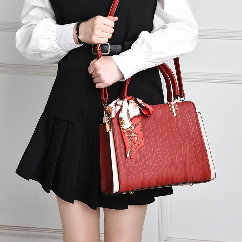 Large Capacity Casual Tote Bags Quality Leather Ladies Crossbody Bags New Luxury Handbags Women Bags Designer Shoulder Bag