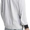 adidas Embroidered Letter Colorblock Loose Long Sleeve Polo Shirt Men Tops Gray IM4585