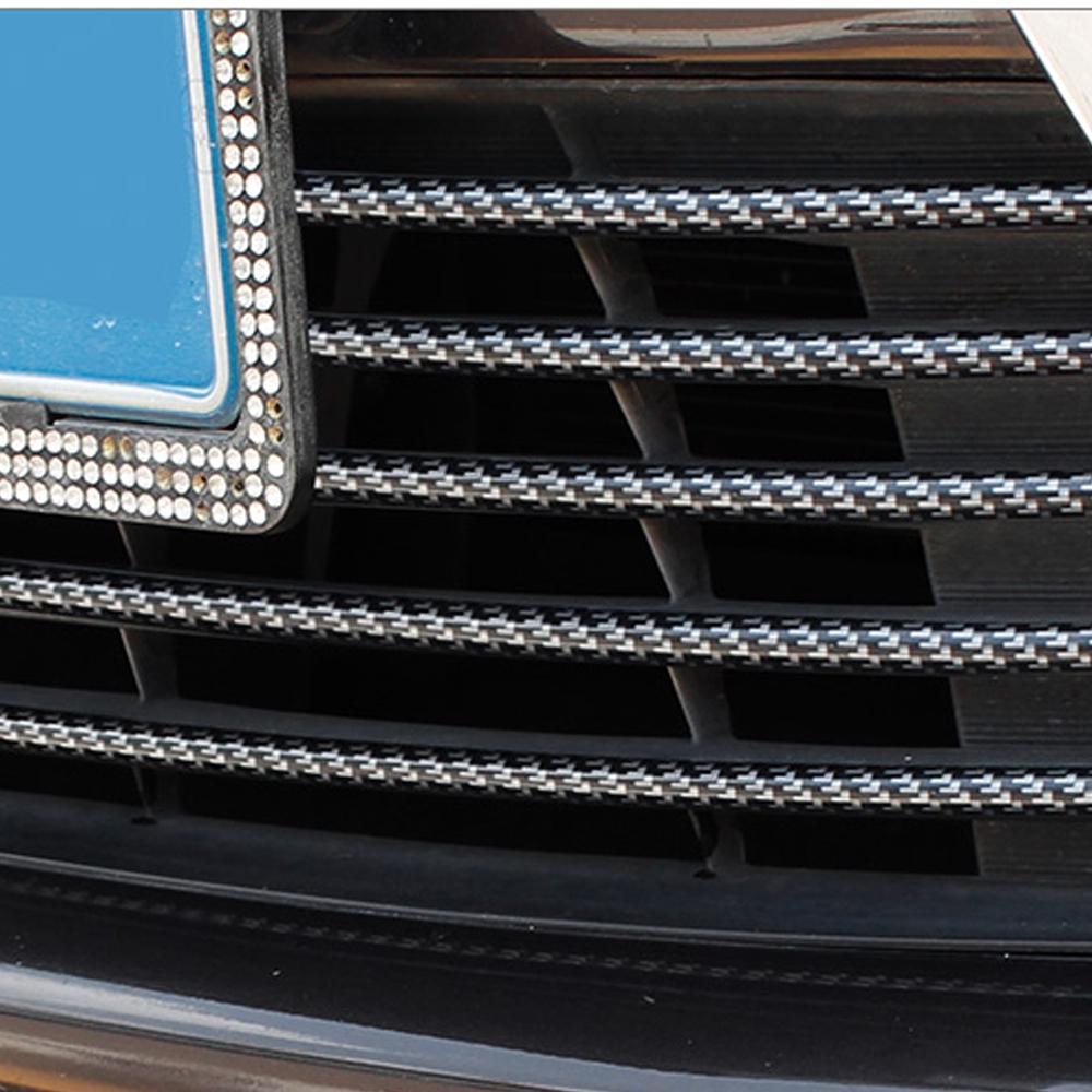 4M/8M Car Protection Accessories Car Styling Bumper Moulding Trim Strip Wheel Hub Impact Protection Grille Carbon