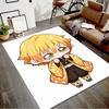 Agatsuma Zenitsu (5)Printed Area Rug Carpet for Bedroom Living Room Home Decor Rugs Mat Non Slip Mat Rug for Bedside
