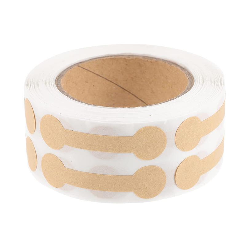 500Pcs/Lot Jewelry Price Tags Self Adhesive Round Barbell Stickers Diy Label