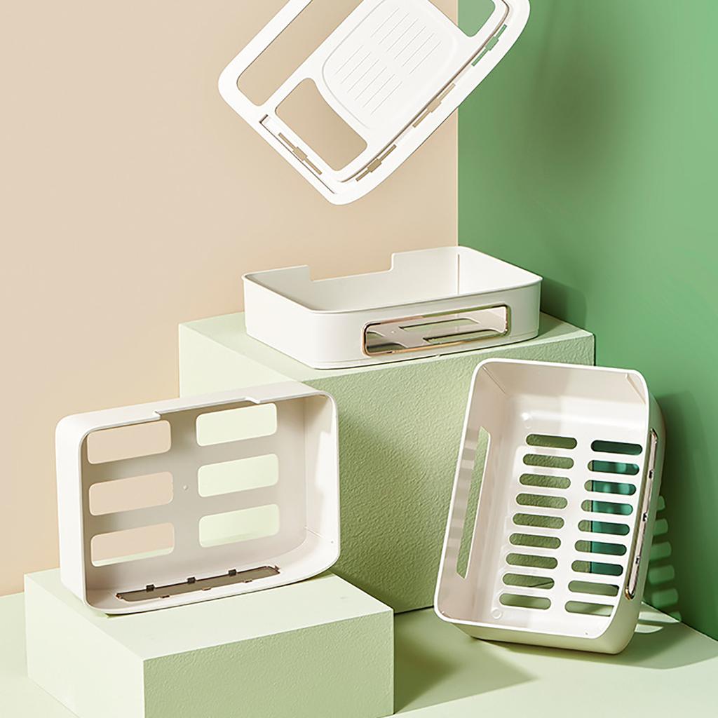 WIFI Router Storage Box Cable Management Versatile Socket WiFi   Box for Desktop