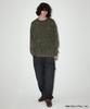 Maha Grid Pigment Checkerboard Knit Sweater Khaki(Mg2Efmk600A)