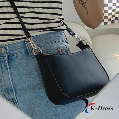 Log Half Two-Way Chain Shoulder Crossbag (2 Colors)