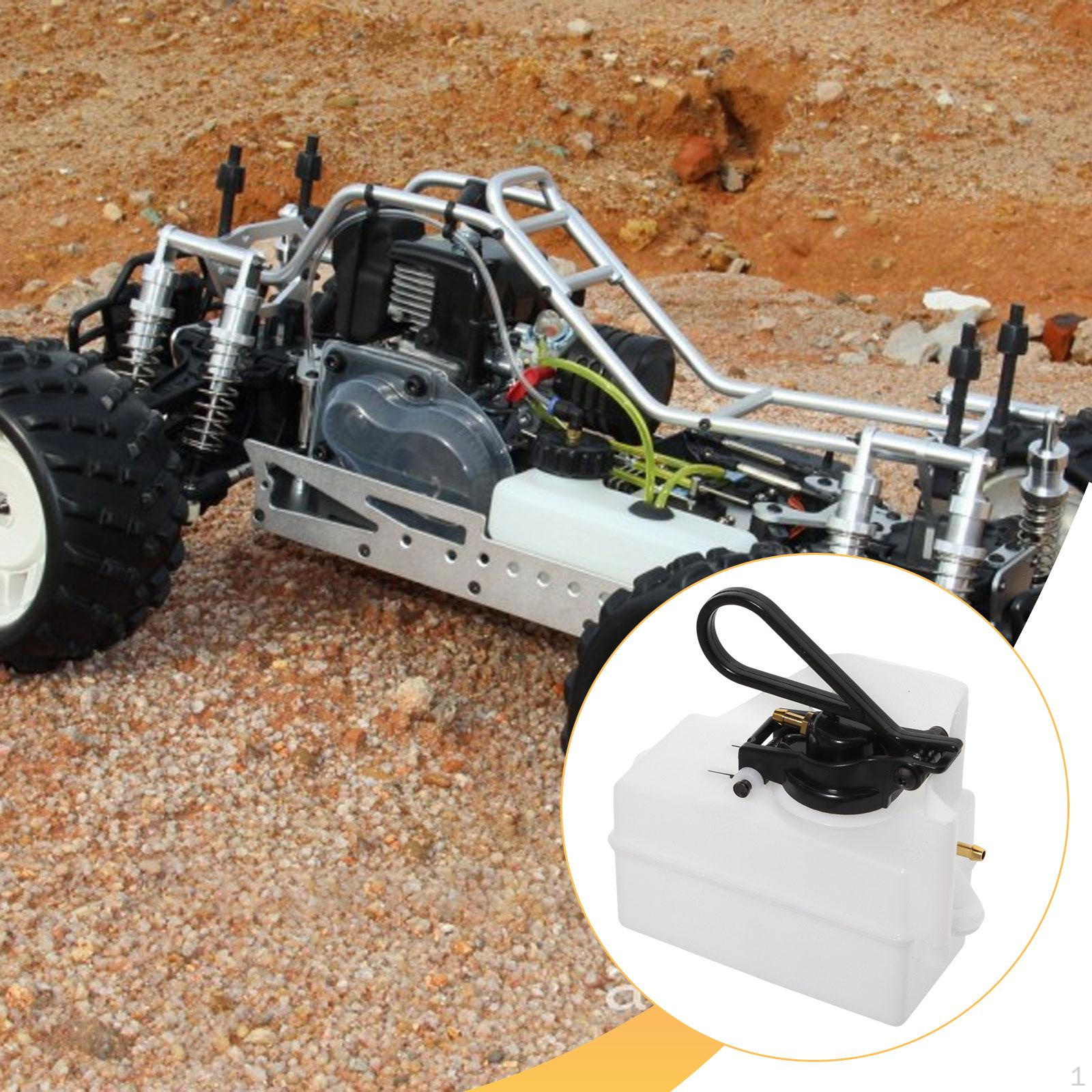 

1/8 RC Car Fuel Tank Accessories Easy to Install Premium, Spare Parts Practical Direct Replaces, Gas