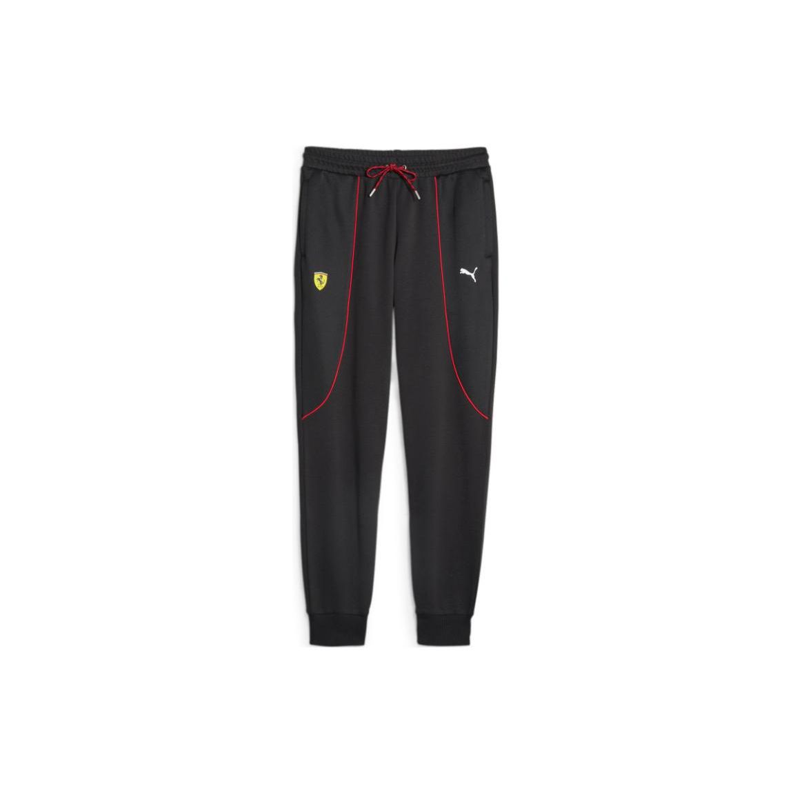 

Puma Ferrari Race Sweatpants Cc Striped Joggers Men Bottoms Black 620943-01 M
