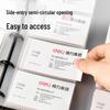 Deli 600-Card Loose-Leaf Business Card Holder