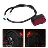 Electric Scooter Tail Light,Replacement Rr   Light with 31cm Wire for M365 Electric Scooter