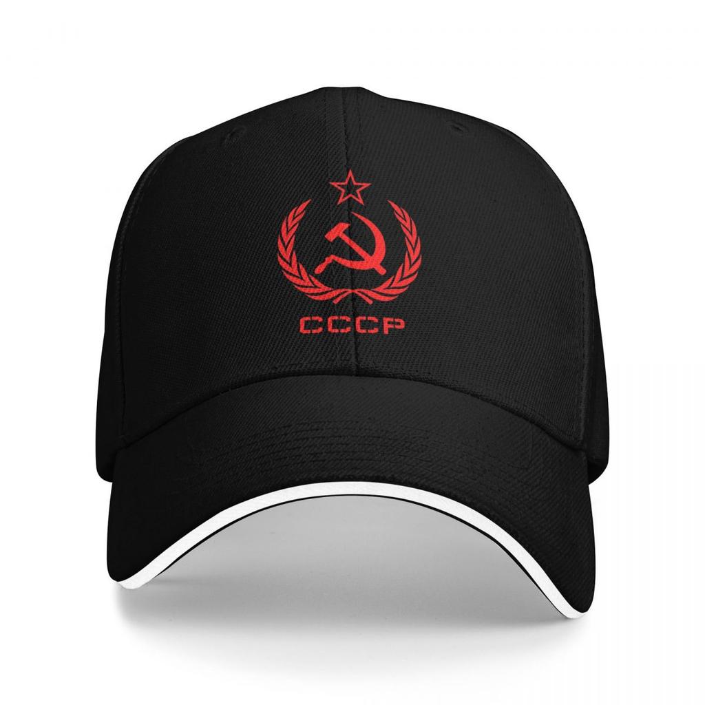 Unisex Baseball Hats Russian Soviet CCCP USSR Hammer And Sickle Outdoor Streetwear Sports Baseball Caps Cap Casquette Hats