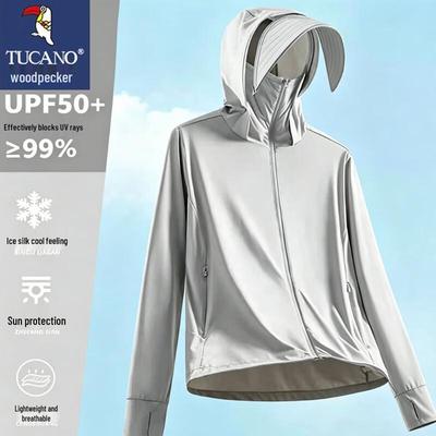 Tucano Herren Sonnenschutz Kapuzenjacke