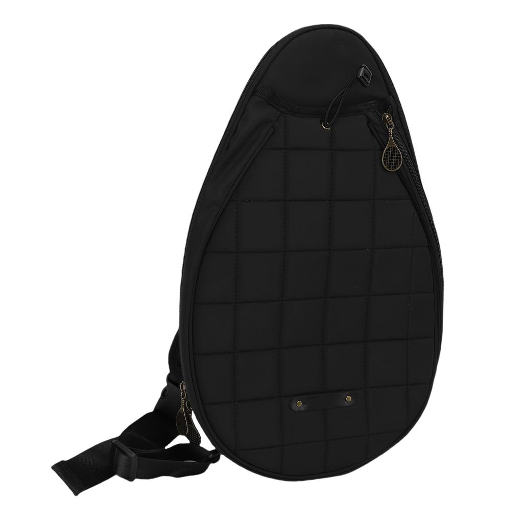 Tennis Backpack for Men Women Polyester Water Proof Tennis Racket Sling Bag with   Strap for Sports Badminton Rackets