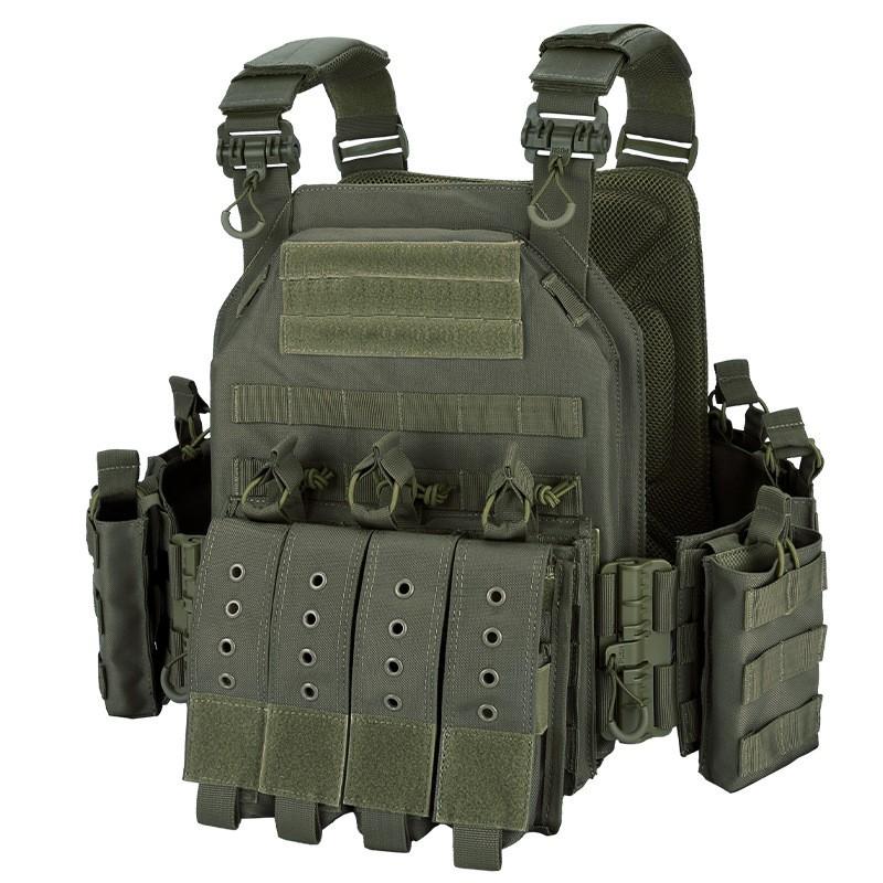 Lightweight Tactical Vest Outdoor Training Fitness Hiking Camping Military Style Utility Waistcoat