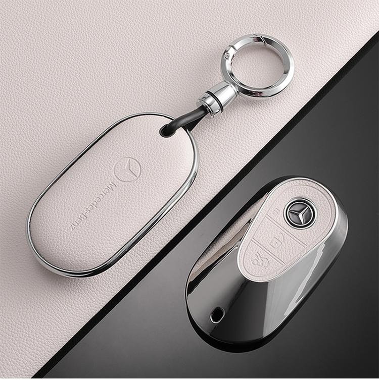 D4TPU Car Smart Remote Key Case Cover Shell Styling Accessories For Mercedes Benz C E S Class W223 W206 C260 C300 S400 S450 S500