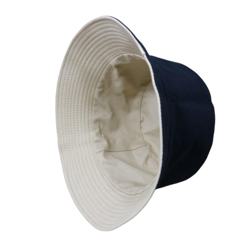 

Double Side Fisherman Hat For Couples Stylish Comfortable Foldable Sun Protective Bucket Hat For Beach Vacation Wear бежевый