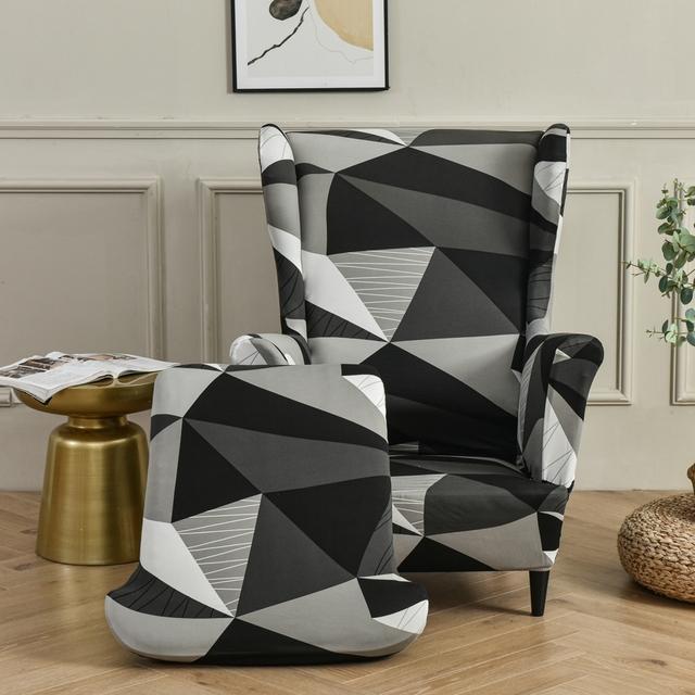 

Чехлы для стульев с подлокотниками, эластичные чехлы для диванов, чехлы для диванов, чехлы для кресел, мебельные чехлы для стульев с подставками для ног, противоскользящие