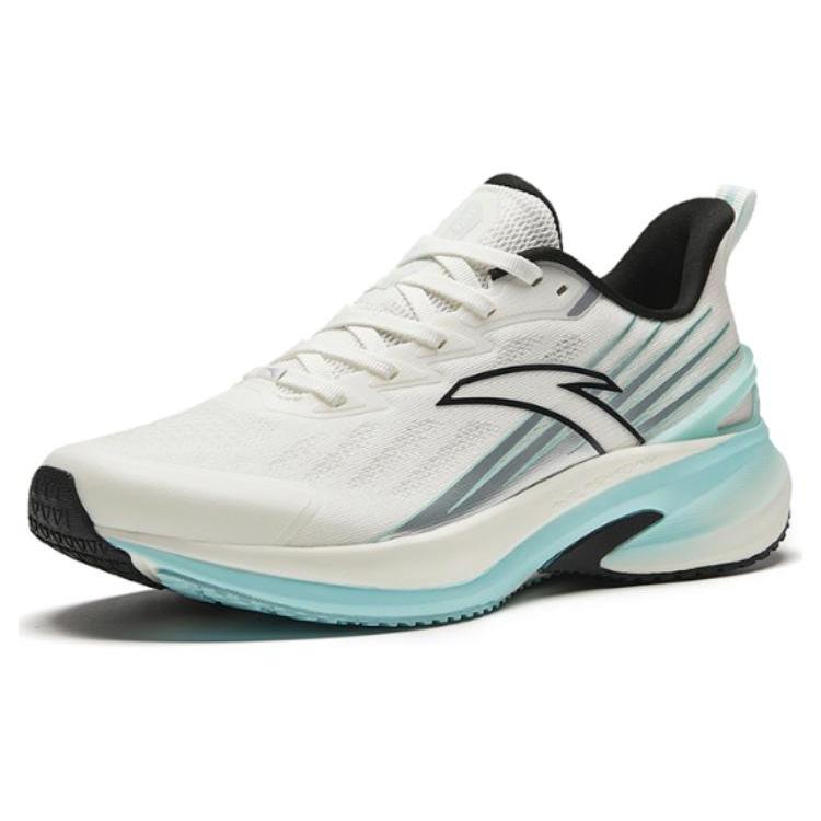 New Anta Antelope Run 4th Generation Cushioning Wear Resistant Low Top Training Running Shoes Men's White 112425585-6